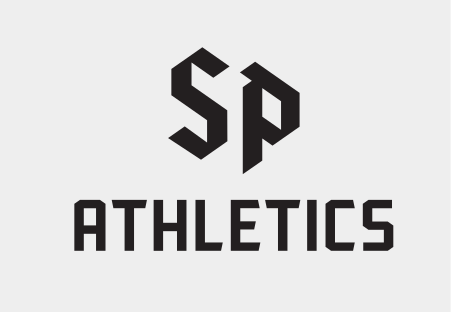 Saint Peter's Athletics, monogram lockup black variant, cell 71