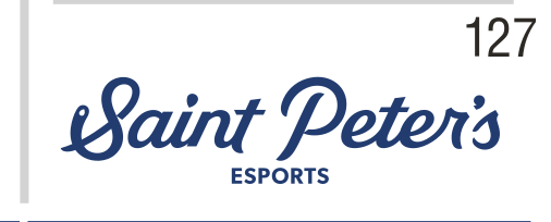 Saint Peter's Esports, script lockup, blue variant, cell 127