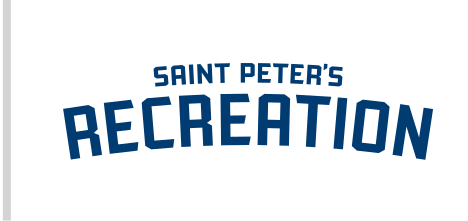 Saint Peter's Recreation, horizontal lockup, blue variant, cell 159