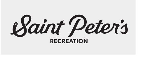 Saint Peter's Recreation, script lockup, black/grey variant, cell 187