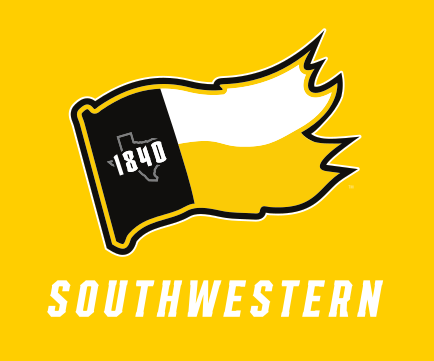 flag with wordmark, black/white/grey on gold variant, cell 72