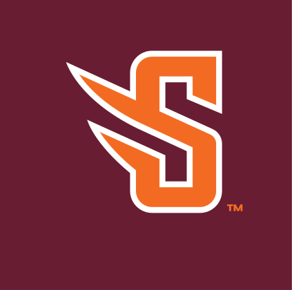 Winged-S Mark, color on maroon variant, cell 24