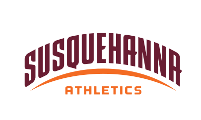 Susquehanna Athletics wordmark, color on white variant, cell 128