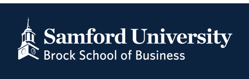Samford University Brock School of Business, reverse, belltower variant, cell 35