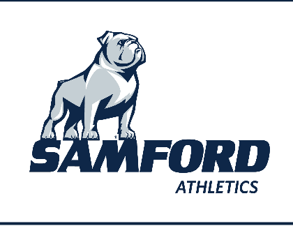 Samford Athletics Bulldog Logo, Solid navy variant, cell 47