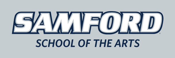 SAMFORD SCHOOL OF THE ARTS, full-color on gray variant
