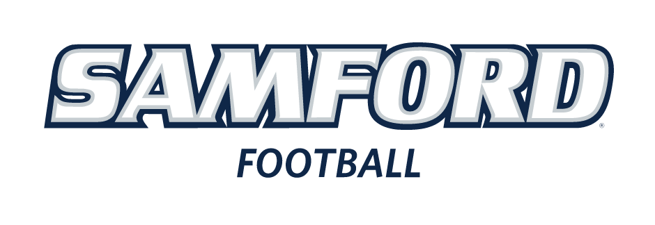 Samford Football, sport-specific spirit wordmark variant