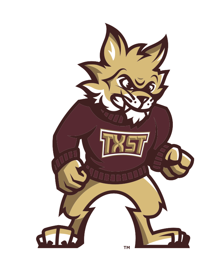 Boko the Bobcat mascot, full color standing variant, cell 15