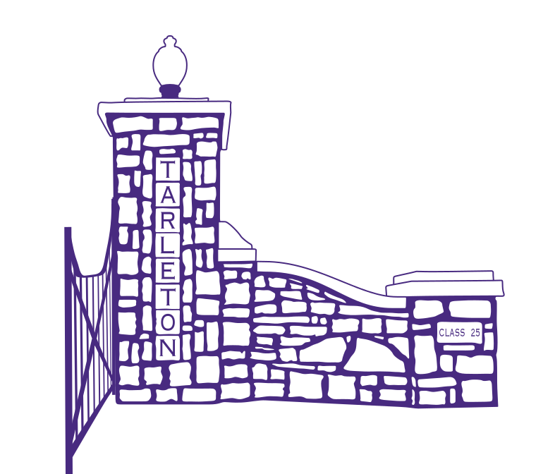 Tarleton Gates, purple outline variant