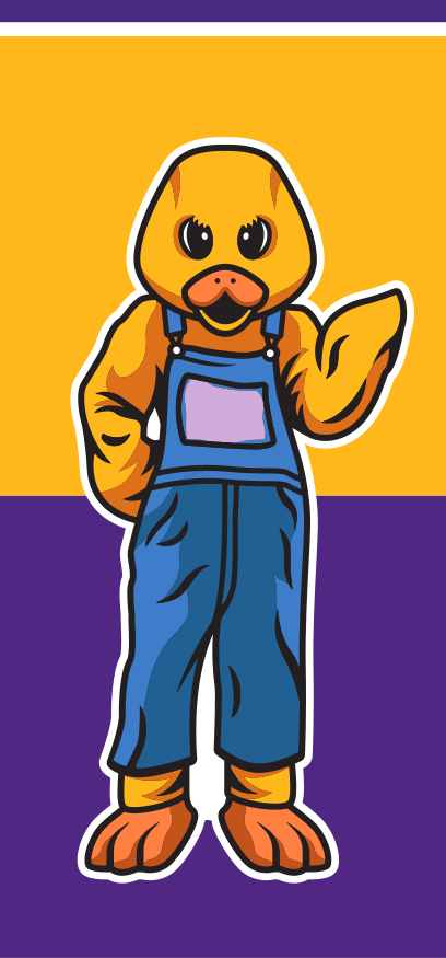 Oscar P. mascot, color variant