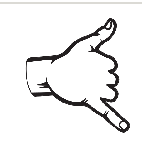 Shaka logo, black variant, cell 17