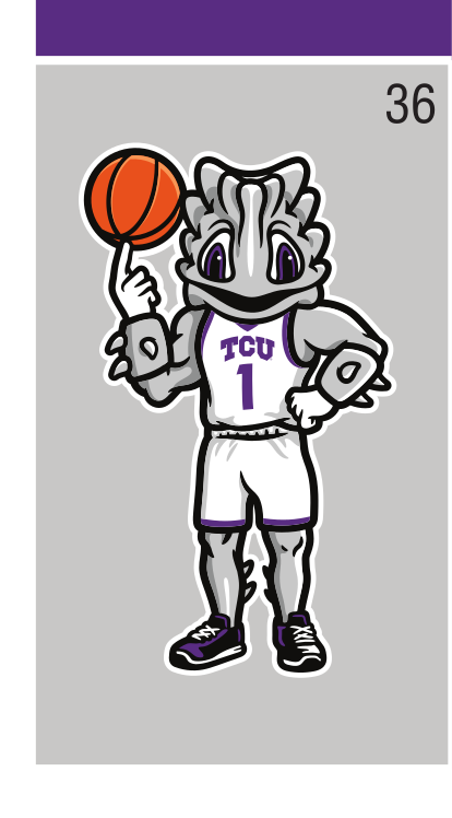 SuperFrog Basketball Mark, full color variant, cell 36
