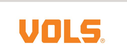 Vols wordmark, orange variant, cell 14