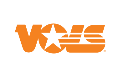 Vols checkered wordmark, orange/white variant, cell 24
