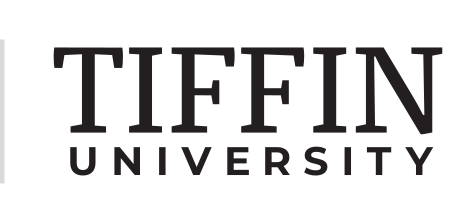TIFFIN UNIVERSITY wordmark, black variant, cell 3