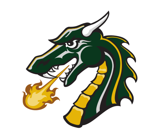 mascot dragon head, full color variant, cell 61