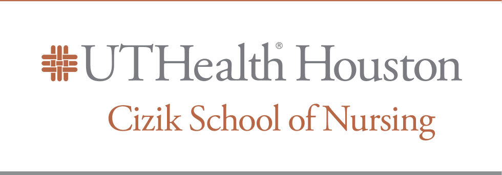 UTHealth Houston Cizik School of Nursing, horizontal, color variant, cell 33