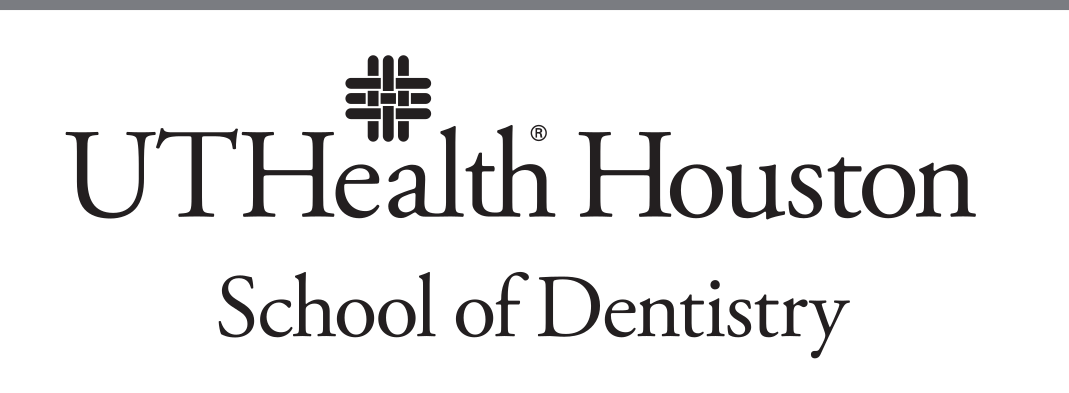 UTHealth Houston School of Dentistry, stacked, black variant, cell 84