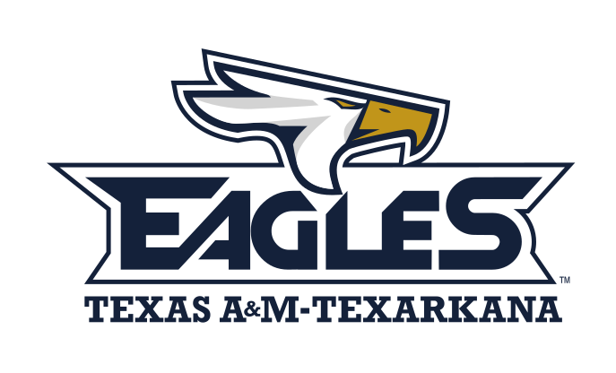 Eagles wordmark with eagle head, color variant