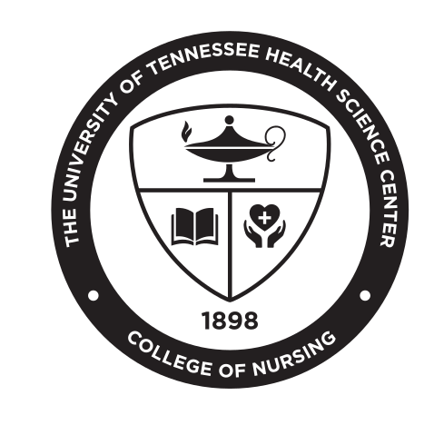 College of Nursing seal, black variant, cell 32