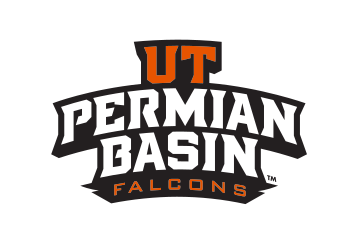 UT Permian Basin Falcons stacked, color variant, cell 22