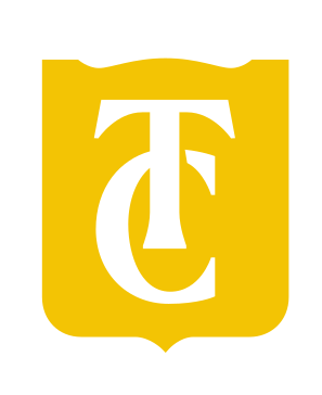 Spirit Shield Monogram, blue on yellow variant, cell 47