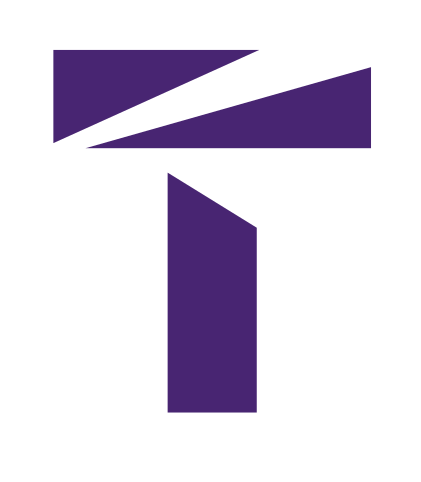 T lettermark, color variant, cell 7