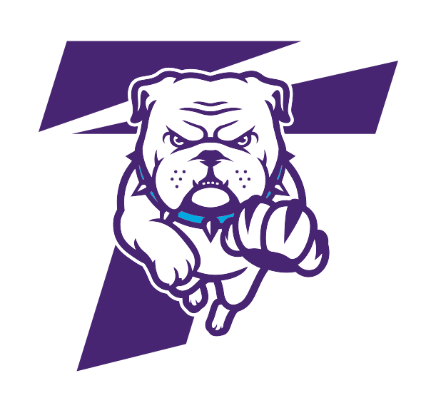 Bulldog head logo, color variant, cell 15