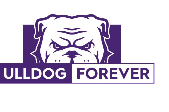Bulldog Forever Mark, color, horizontal, no university name variant, cell 38