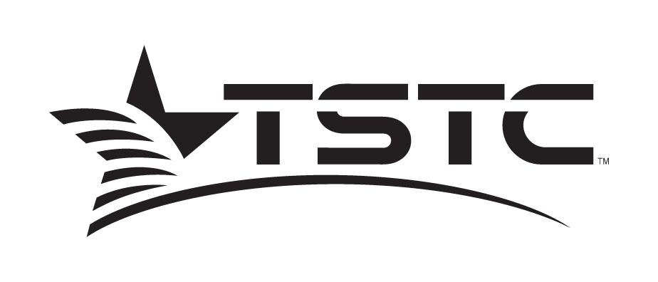 Texas State Technical College logo, black, no text variant, cell 5