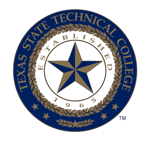 Texas State Technical College seal, full color variant, cell 7