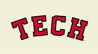 TECH wordmark, black/red variant, cell 117