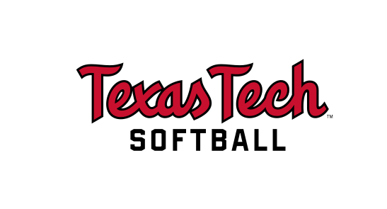 Texas Tech Softball wordmark, horizontal variant, cell 61