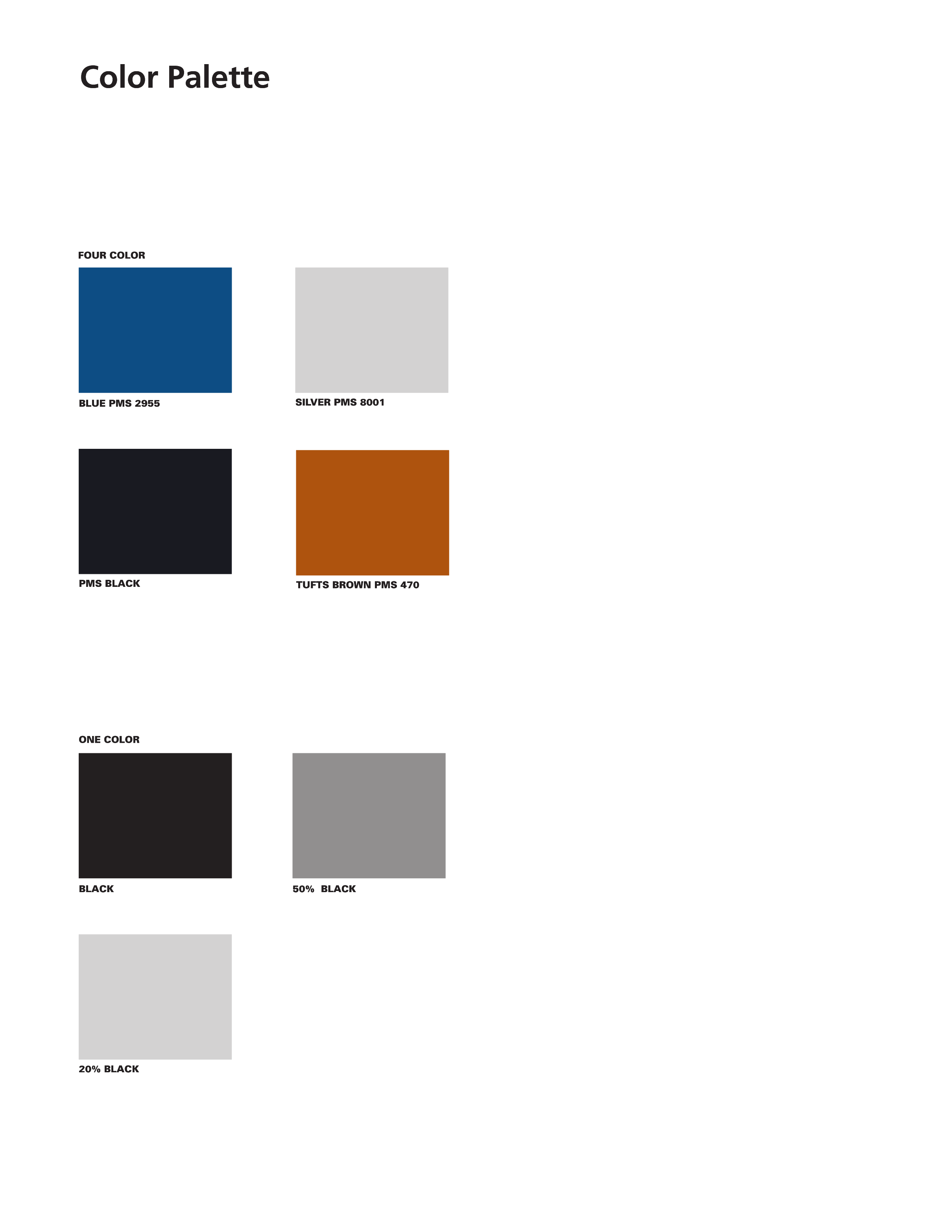 Full Page Guideline Sheet, Standard variant