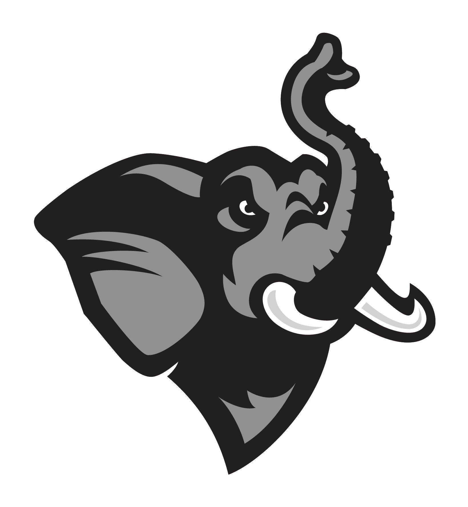 elephant head, 1-color variant