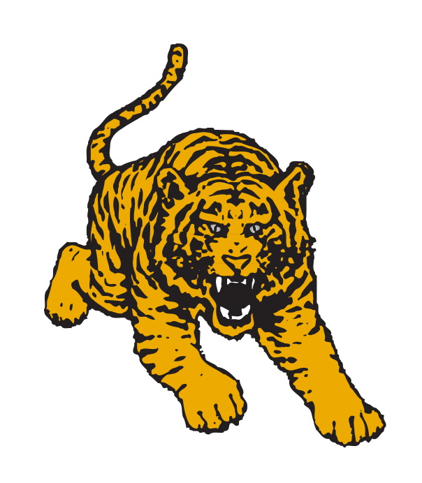 jumping tiger mascot, full color variant, cell 3