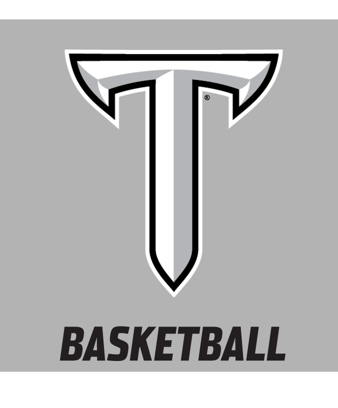 Power T, Basketball, black outline on grey background variant