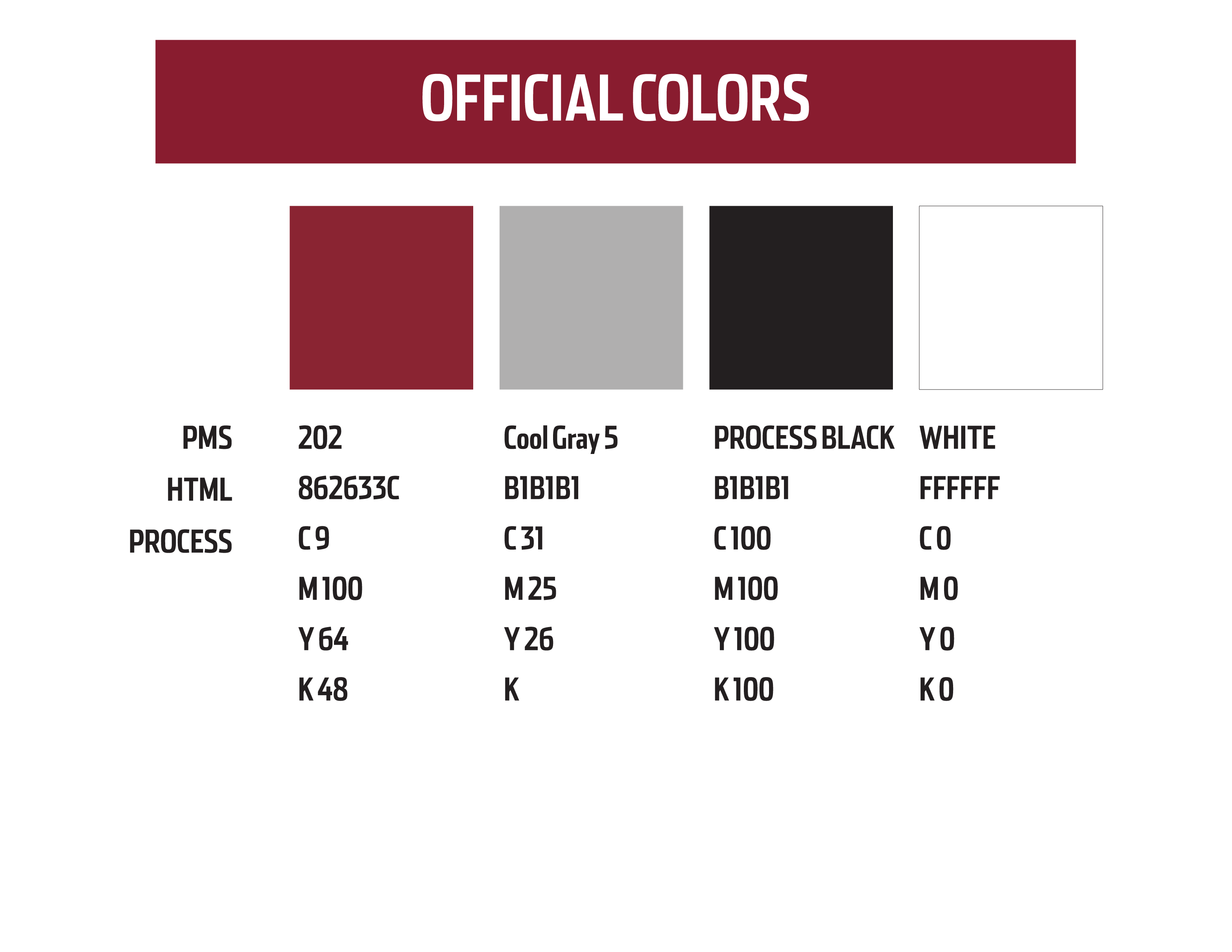 Full Page Guideline Sheet, Standard variant