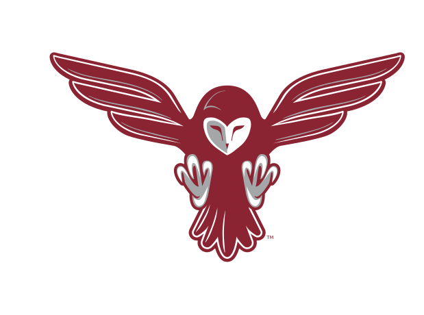 owl mascot, maroon variant, cell 28