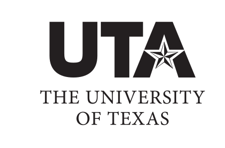 UTA institutional lockup, centered, black variant, cell 19