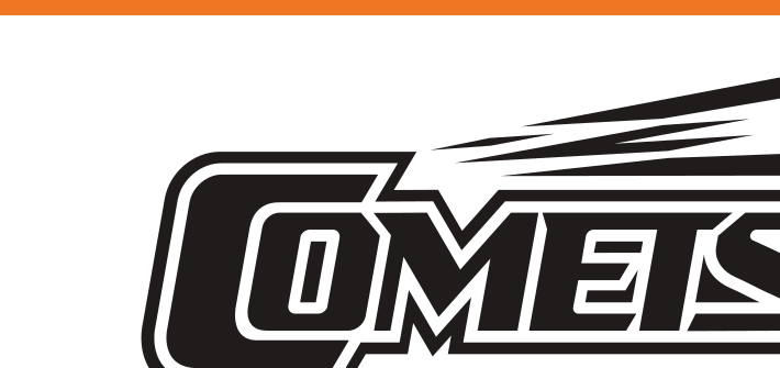 Texas comet mark, orange/white/black variant, cell 113