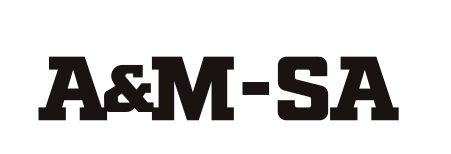 A&M-SA wordmark, black variant, cell 49