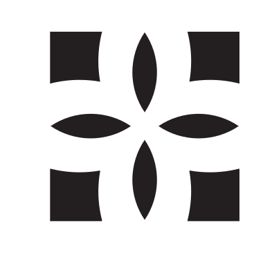 decorative mark, pattern 1, black variant, cell 58