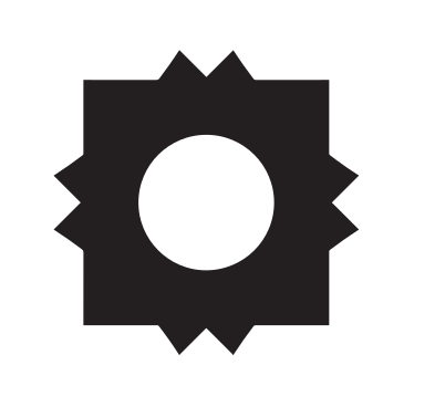 decorative mark, pattern 3, black variant, cell 60