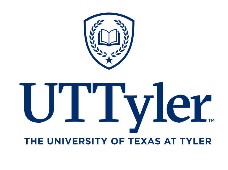 primary academic mark, stacked blue variant, cell 7