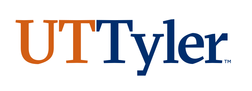 academic wordmark, orange/blue variant, cell 17