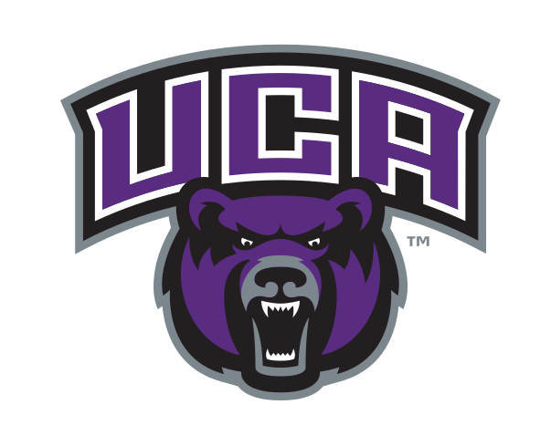 UCA lettermark with bear head, full color variant, cell 43