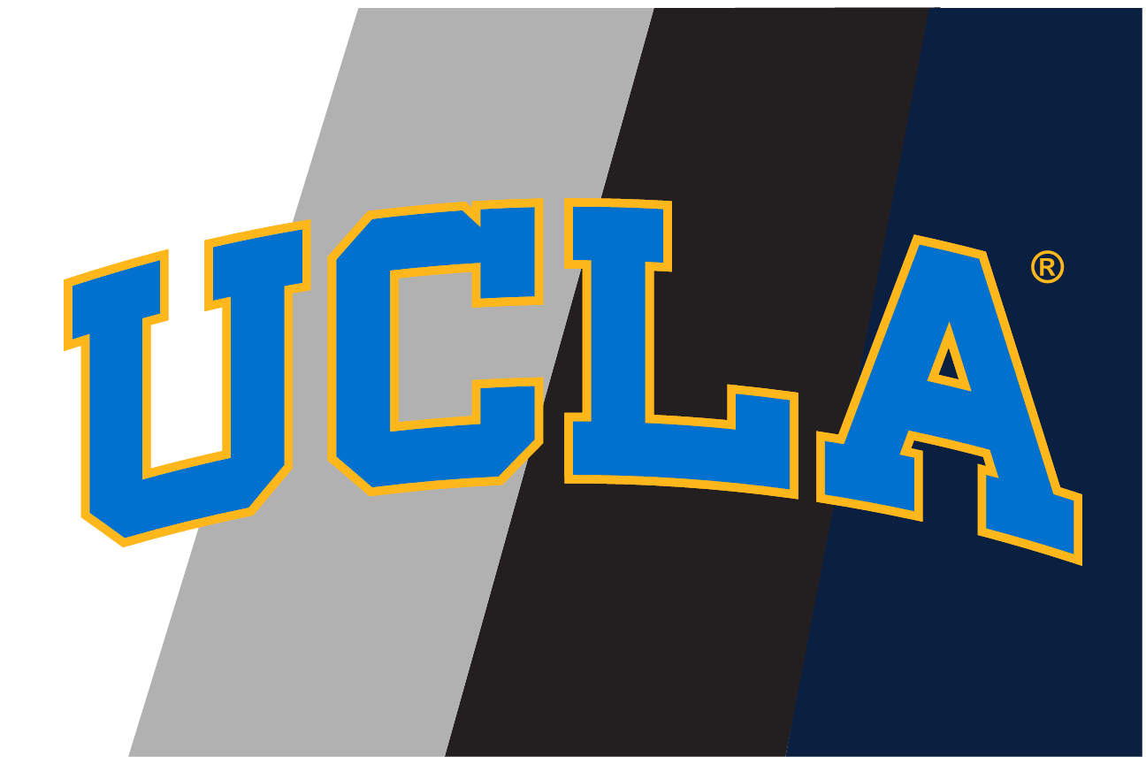 UCLA Block Arch, UCLA Powderkeg Blue with UCLA Westwood Gold outline variant, cell 6