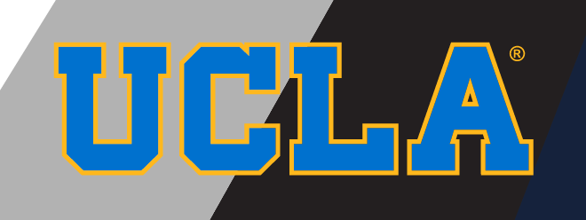 UCLA Block, UCLA Powderkeg Blue with UCLA Westwood Gold outline variant, cell 10