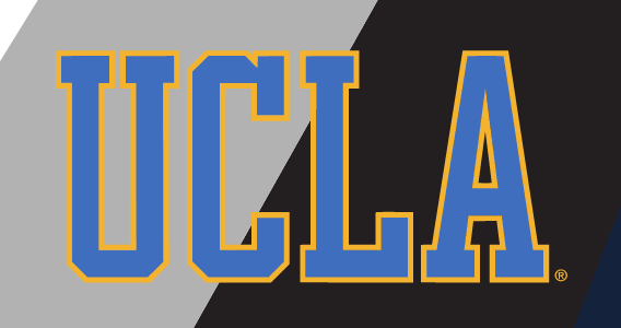 UCLA Condensed Block, UCLA Powderkeg Blue with UCLA Westwood Gold outline variant, cell 18